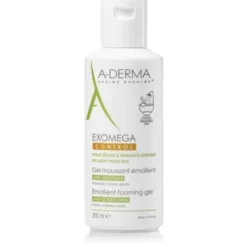A-Derma Exomega Control Gel Detergente Emolliente Pelle Secca 200 ml