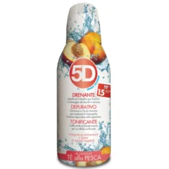 5D Sleever Te' alla Pesca 500 ml - Integratore Drenante Depurativo