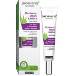 Zuccari AloeVera2 Crema Contorno Occhi Labbra Antirughe 18 ml