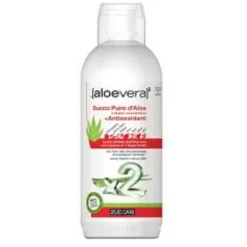 Zuccari AloeVera2 Succo + Antiossidanti 1000 ml - Integratore Alimentare